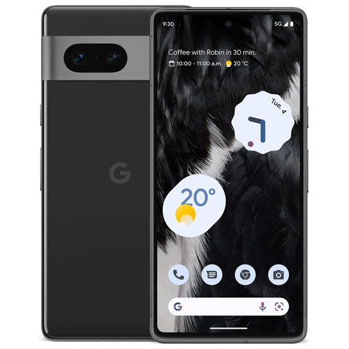 Remis à neuf - Pixel 7 128&nbsp;Go de Google - obsidienne - Déverrouillé