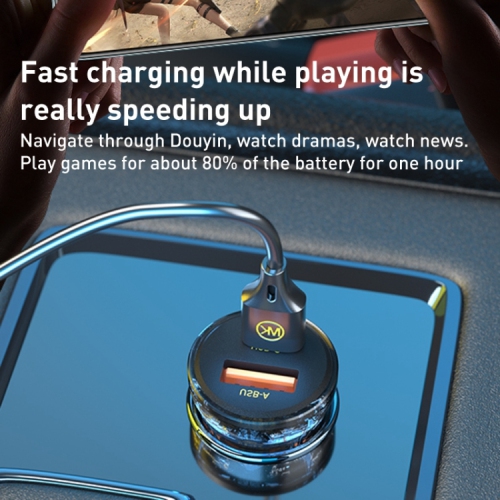 Boost charge 30&nbsp;W de WEKOME USB A/C 2 EN UN Mecanical