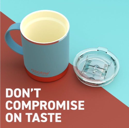 Tasse à café isotherme Ultimate d'Asobu avec revêtement interne en céramique