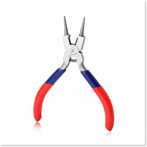High-Quality Premium Round Nose Pliers for Jewelry Making - Micro Miniature  Pliers with Cutter - Ideal for Wire Wrapping, Beading, and Jewelry Repair
