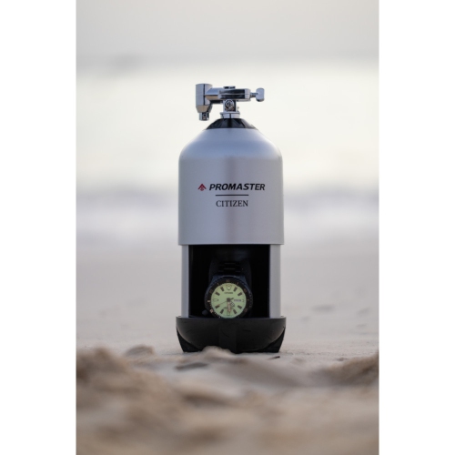 Citizen Mens Promaster Dive Automatic Automatic Watch 44mm Black Stainless Steel Case and Bracelet with Yellow Dial