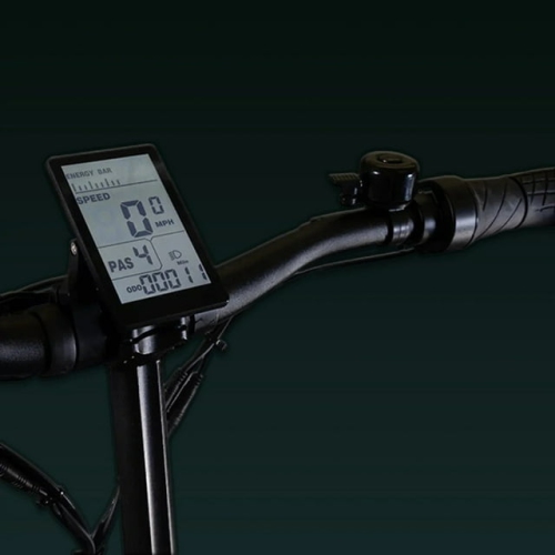 GOTRAX F1V2 Folding Electric Bike for Adults, 350W/48V 10.4Ah/32kph/64km/20''*2.6" Fat Tire E-Bike with LCD Display