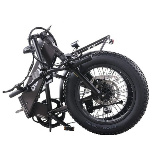 GOTRAX F3V2 Folding Electric Bike for Adults, 500W/48V 13.6Ah/32kph/98km/20" x 4" Fat Tire E-Bike with LCD Display