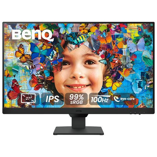 BenQ 27" FHD 100Hz 5ms GTG IPS LCD Gaming Monitor - Metallic Grey