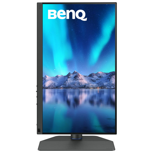 Moniteur ACL IPS UHD 4K 60 Hz GTG 5 ms de 27 po Creator PhotoVue de BenQ - Gris métallique