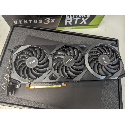 Refurbished (Good) - MSI GeForce RTX 3060Ti VENTUS 3X OC 8GB GDDR6X  Graphics Card