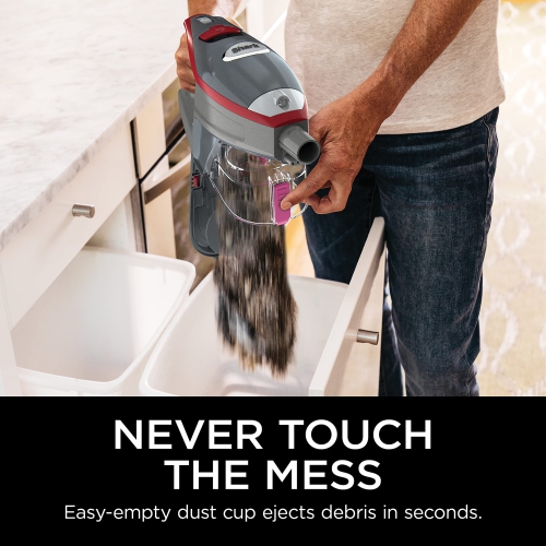 Shark HV370C Rocket Pro Corded Stick Vacuum, Removable Hand Vacuum, Advanced Swivel Steering, XL Cup, Crevice Tool, Upholstery Tool & Anti-Allergen