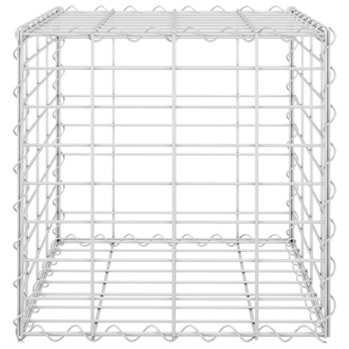 vidaXL Cube Gabion Raised Bed Steel Wire 15.7"x15.7"x15.7"