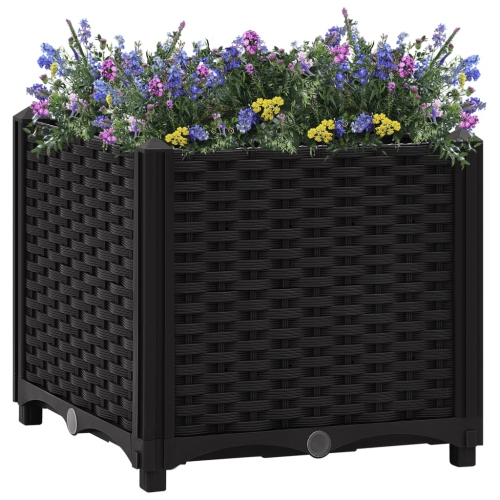 VIDAXL  Raised Bed 15.7"x15.7"x15" Polypropylene