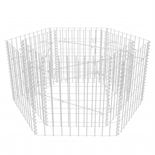 vidaXL Hexagonal Gabion Raised Bed 39.4"x35.4"x19.7"