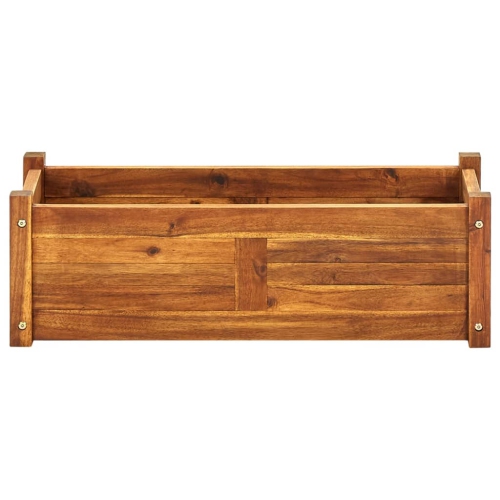 vidaXL Garden Raised Bed Acacia Wood 29.9"x10.9"x9.8"