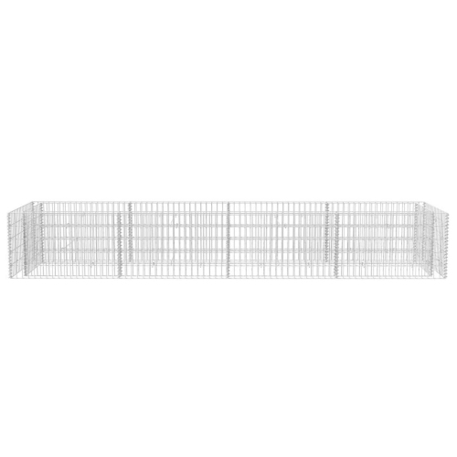 vidaXL Gabion Raised Bed Steel 141.7"x35.4"x19.7"
