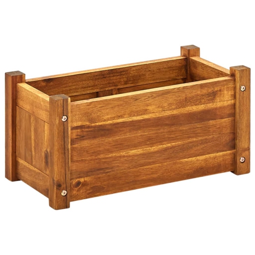 VIDAXL  Garden Raised Bed Acacia Wood 19.7"x9.8"x9.8"