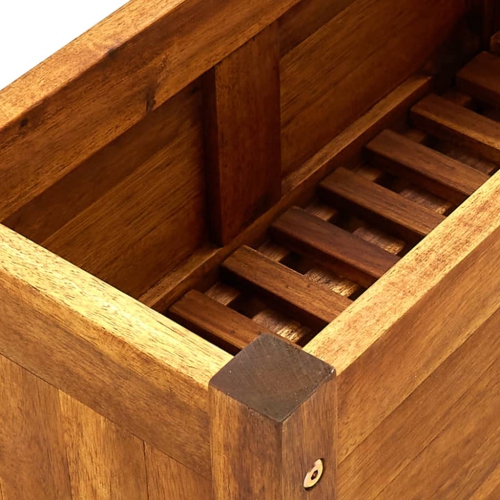 vidaXL Garden Raised Bed Acacia Wood 19.7"x9.8"x9.8"