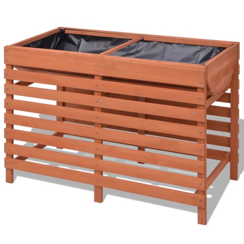 VIDAXL  Planter 100X50X71 Cm Wood