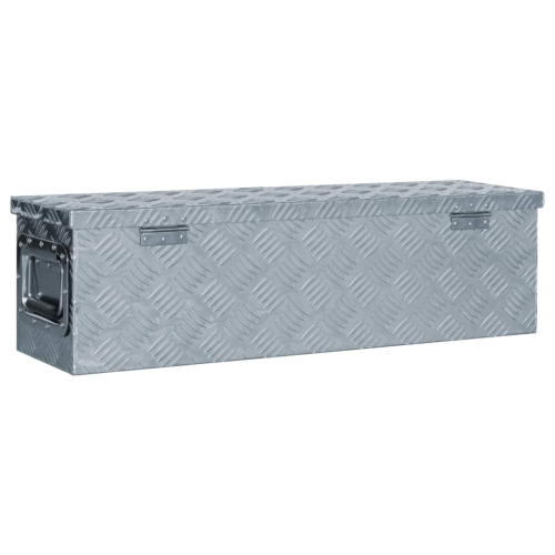 vidaXL Aluminum Box 31.7"x8.7"x8.7" Silver