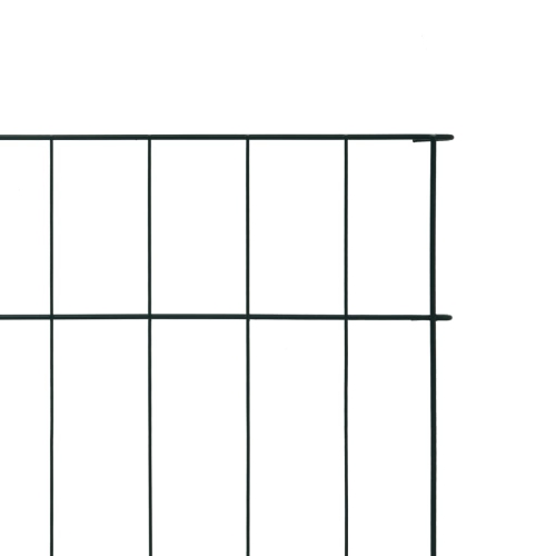 vidaXL Garden Fence Set 99.6x79.8 cm Green
