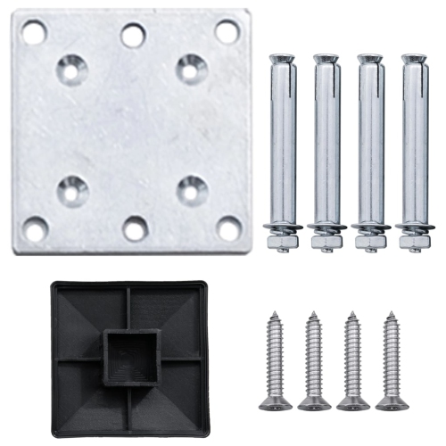 vidaXL Fence Panel WPC 95x(105-180) cm Brown