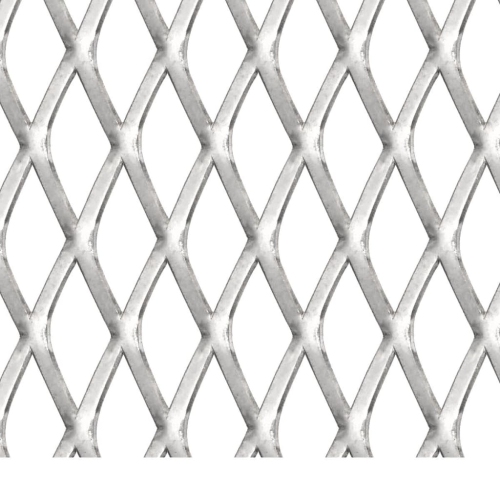 vidaXL Garden Wire Fence Stainless Steel 100x85 cm 20x10x2 mm