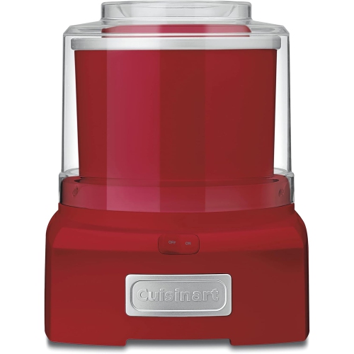 Cuisinart ICE-21RC Frozen Yogurt, Ice Cream and Sorbet Maker, Red
