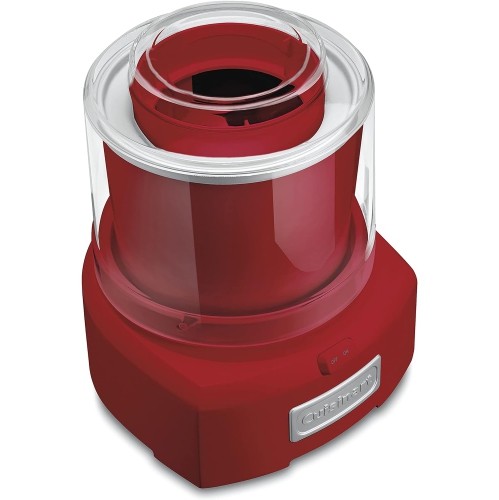 Cuisinart ICE-21RC Frozen Yogurt, Ice Cream and Sorbet Maker, Red