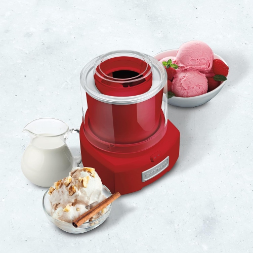 Cuisinart ICE-21RC Frozen Yogurt, Ice Cream and Sorbet Maker, Red