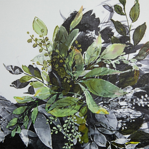 Rooster with Foliage Canvas Wall Art - 19.5" x 15.75"