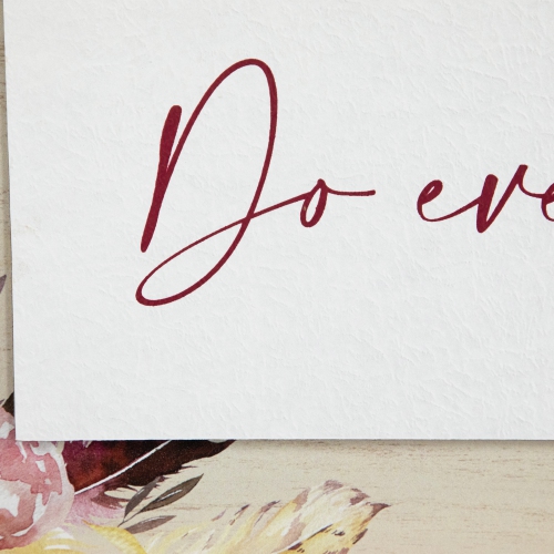 Do Everything In Love Wooden Wall Sign - 19.75"