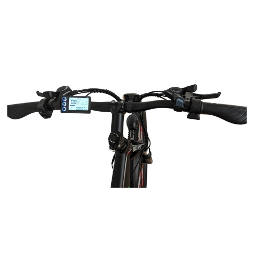 Swar-e Electric Bike 27.5"(350W Motor, 36V 13Ah Lithium Battery, MAG Wheel, 32 km/h Speed), Red-Black