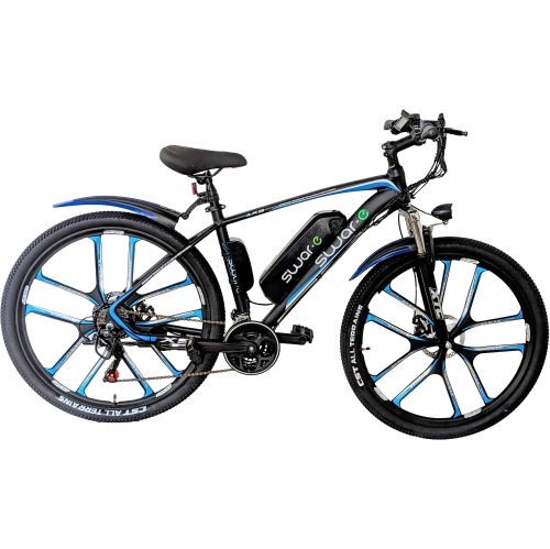 Swar-e Electric Bike 27.5", Blue-Black