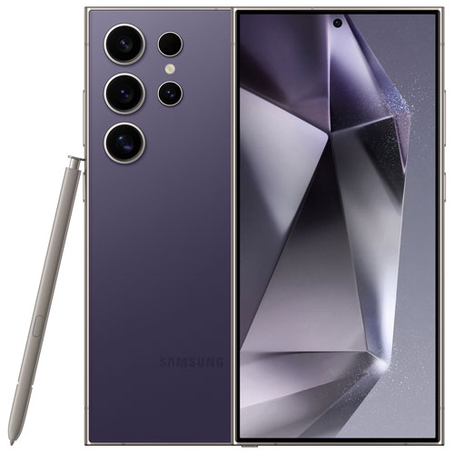 Remis à neuf - Galaxy S24 Ultra 256&nbsp;Go de Samsung - Violet titane - Déverrouillé