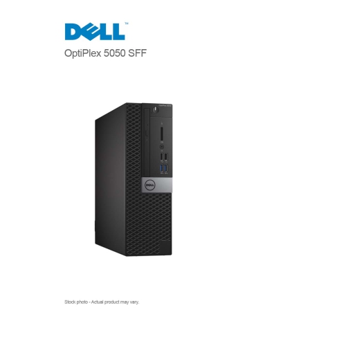 Dell OptiPlex 5050 SFF Core i7-7700 3.60GHz, 32GB, 1 TB M.2 NVMe, DVDRW,24" Monitor WIN 10 PRO - Refurbished