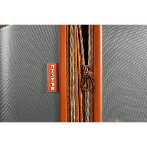 Ensemble de 3 valises rigides extensibles Freedom Collection de Champs - Gris