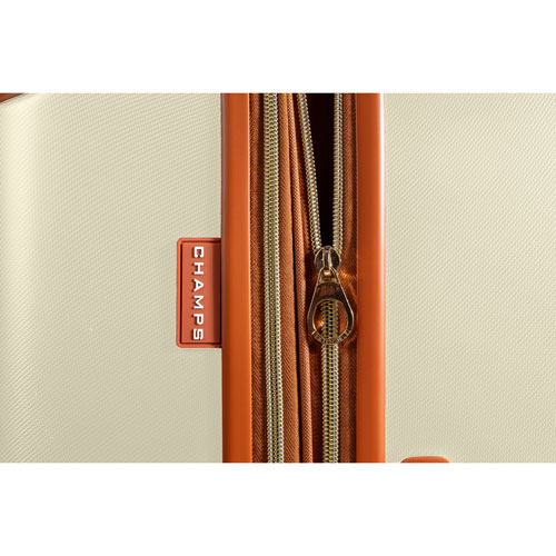 Ensemble de 3 valises rigides extensibles Freedom Collection de Champs - Ivoire