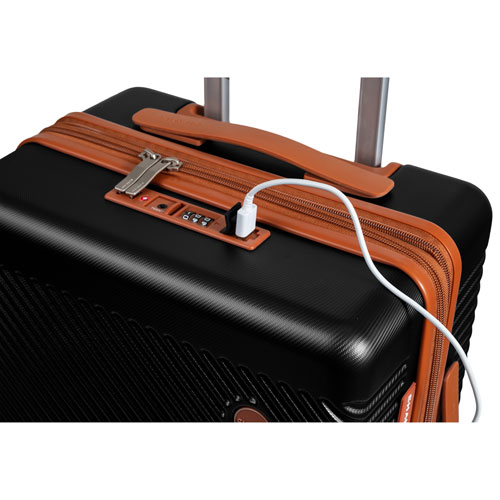 Ensemble de 3 valises rigides extensibles Dream Collection de Champs - Noir