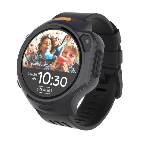 MyFirst Fone R2 - 4G moniteur GPS pour montre intelligente pour enfants ESIM, appel vidéo HD messagerie vocale fréquence cardiaque - Violet Açai