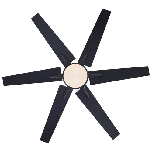 Westinghouse Cayuga 60" Ceiling Fan with LED Light Kit - Black