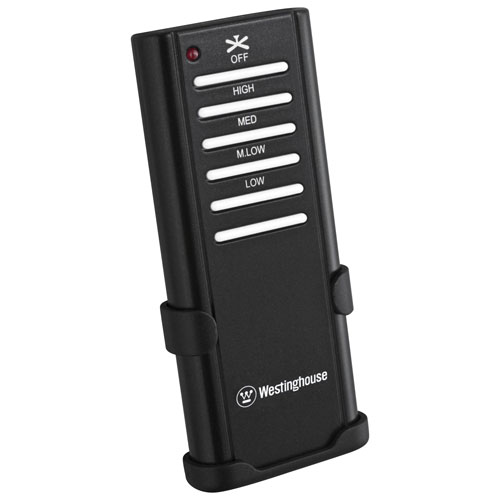 Westinghouse Cayuga 60" Ceiling Fan with LED Light Kit - Black