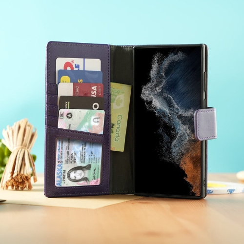 Samsung Galaxy S24 RFID Blocking Wallet Case With MagSafe And 5 Card Slots