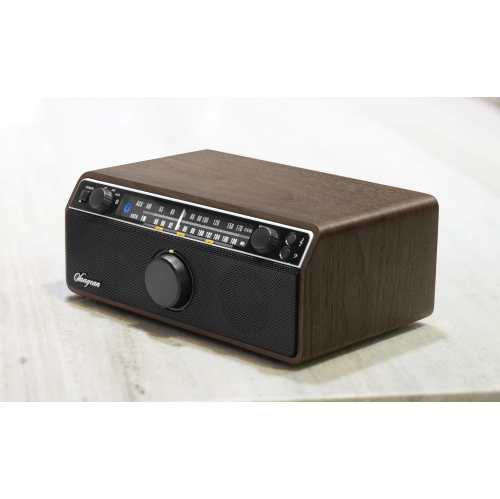 SANGEAN WR-12BT FM / AM / Aux-in / Bluetooth Wooden Cabinet Receiver-Walnut