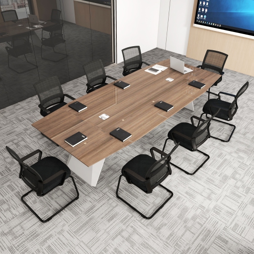 Gymax Office Guest Chair Set of 10 Conference Reception Chair w/ Lumbar Support & Sled Base