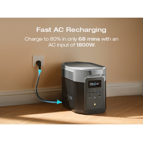 EcoFlow DELTA 2 Max Solar Generator - Open Box