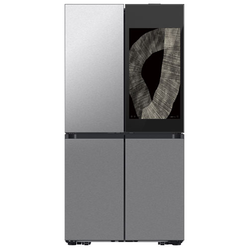 Samsung BESPOKE 36" 22.5 Cu Ft Counter Depth 4-Door Flex Refrigerator w/ Family Hub -SS