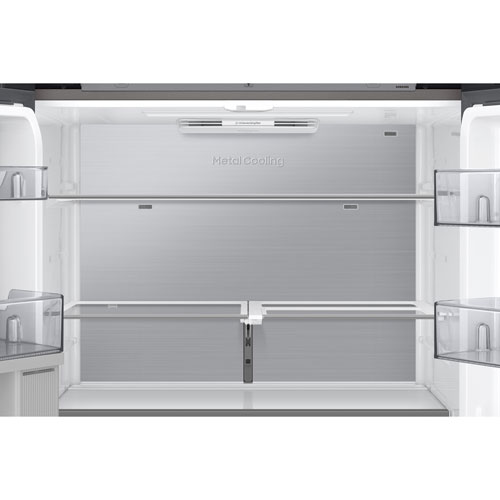 Samsung BESPOKE 36" 22.5 Cu Ft Counter Depth 4-Door Flex Refrigerator w/ AI Family Hub -SS