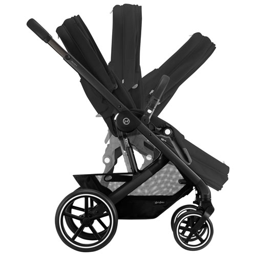 Cybex Balios S Lux 2 All-Terrain Stroller - Moon Black/Black