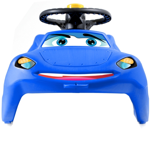 Luge d'hiver ArcticThrill pour enfants - luge SnoWheel - toboggan avec corde et volant décoratif; traîneau d'hiver en plastique pour les tout-petits