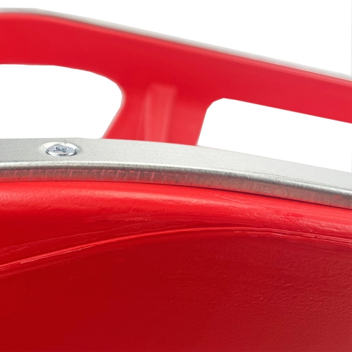 Luge d'hiver ArcticThrill pour enfants - luge SnoWheel - toboggan avec corde et volant décoratif; traîneau d'hiver en plastique pour les tout-petits