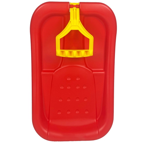 Luge de neige ArcticThrill pour enfants - SnowPilot Slider - Toboggan downhill simple Rider avec poignée réglable; traîneau d'hiver en plastique pour