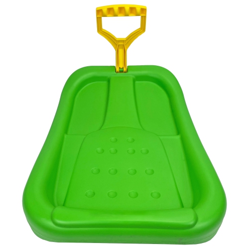 Luge de neige ArcticThrill pour enfants - SnowPilot Slider - Toboggan downhill simple Rider avec poignée réglable; traîneau d'hiver en plastique pour