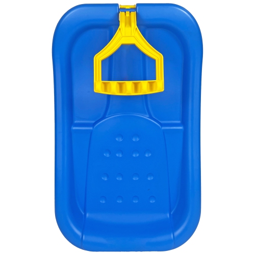 Luge de neige ArcticThrill pour enfants - SnowPilot Slider - Toboggan downhill simple Rider avec poignée réglable; traîneau d'hiver en plastique pour